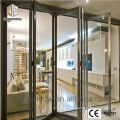 Folding partition wall glass windows and doors